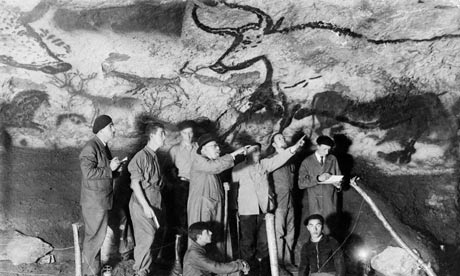 aurochs cave painting in Lascaux